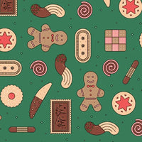 Friandises Gift Wrap - Set of 3 Sheets - Parkette.