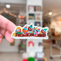 Holiday Penguins Sticker Sheet - Parkette.