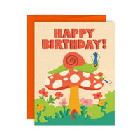 Snail Party Card - Parkette.