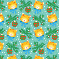 Happy Kitty Gift Wrap - Set of 3 Sheets - Parkette.