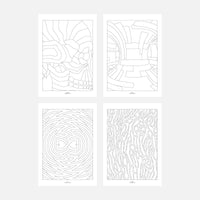 A5 Colouring Pad