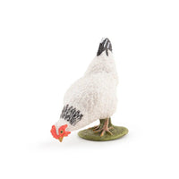 Pecking White Hen Figurine - Parkette.