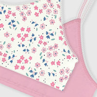 2-Pack Floral Bralettes - Parkette.