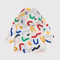 BABIES' ANTI-UV RECYCLED POLYESTER WINDBREAKER - Parkette.