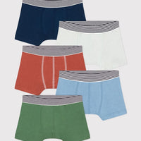 Cotton Boxer Shorts - 5 Pack - Parkette.