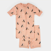 Coral Toucans Short PJ Set - Parkette.