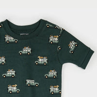 Green Safari Short PJ Set - Parkette.