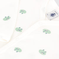 Babies' Cotton Sleepsuit – Frogs - Parkette.