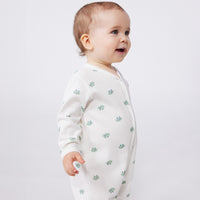 Babies' Cotton Sleepsuit – Frogs - Parkette.