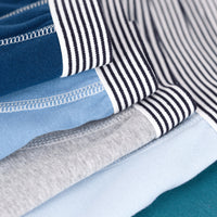 Kids' Plain Cotton Boxers - 5-pack - Parkette.