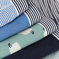 Kids Sheep Patterned Cotton Boxers - 5-pack - Parkette.