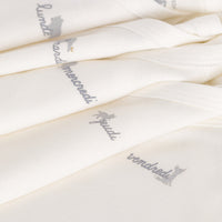 Set of 5 Long-sleeve Wrap-Over Bodysuits - Days of the Week - Parkette.