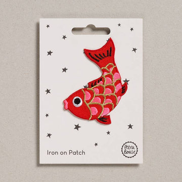 Koi Fish Iron On Patch - Parkette.