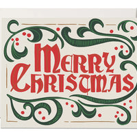 Old-Fashioned Christmas Greeting Card - Boxed Set of 8