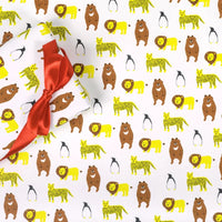 Animals Wrapping Paper - 3 Sheets - Parkette.