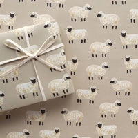 Sheep Wrapping Paper - 3 Sheets - Parkette.