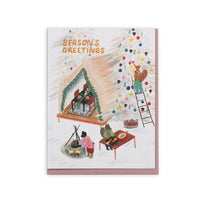 Holiday Tent Party Card - Parkette.