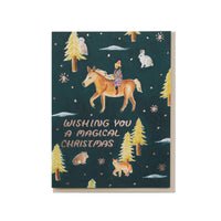 Magical Christmas Card - Parkette.