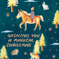 Magical Christmas Card - Parkette.