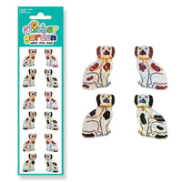 Sparkle Mantle Dogs Sticker Sheet