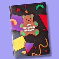 Blank Sticker Album - Black