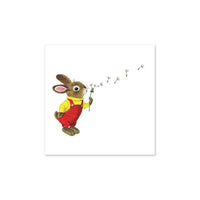 Dandelion Bunny Tattoo Pair - Parkette.