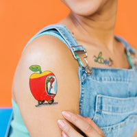 Lowly Apple Car Richard Scarry Tattoo Pair - Parkette.
