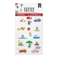 Busy World Mice Tattoo Sheet - Parkette.