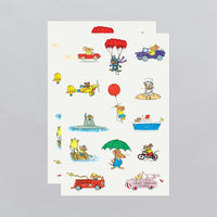 Busy World Mice Tattoo Sheet - Parkette.