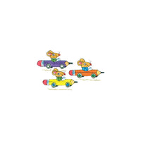 Pencil Cars Richard Scarry Tattoo Pair - Parkette.