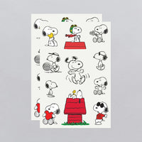 Snoopy Tattoo Sheet - Parkette.