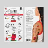 Snoopy Tattoo Sheet - Parkette.