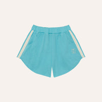 The Campamento & Zoey Kim - Bands Blue Shorts - Parkette.