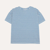 Blue Stripes Oversized T-shirt - Parkette.