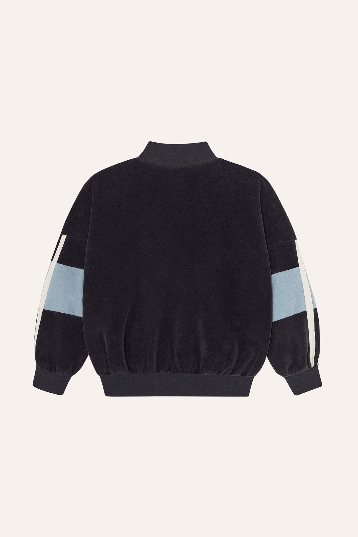 Grey Color Block Sweatshirt