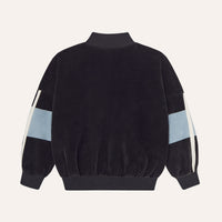 Grey Color Block Sweatshirt