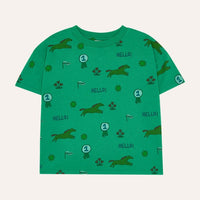 Horses Allover Oversized T-shirt