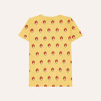 Ladybug Allover Yellow T-shirt - Parkette.