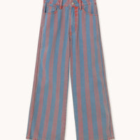 Maru Wide Stripes Denim - Parkette.