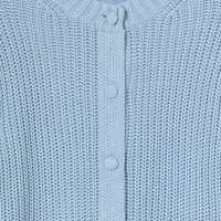 Round Neck Cardigan - Pretty Blue