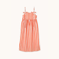 Striped Bows Dress - Parkette.