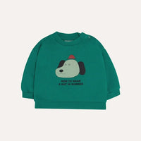 Green Dog Baby Sweatshirt - Parkette.