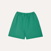 Green Washed Kids Shorts - Parkette.