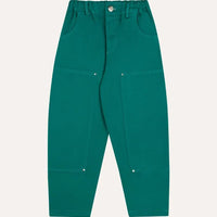 Green Kids Trousers - Parkette.