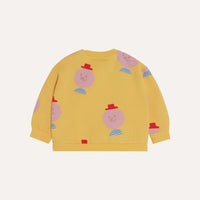 Mr Happy Man Allover Baby Sweatshirt - Parkette.