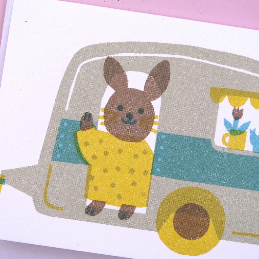 Caravan Mini Card - Parkette.