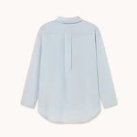 Bow Neck Shirt - Pretty Blue