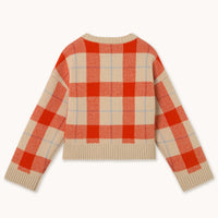 Check Cardigan