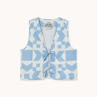 Geometric Quilted Vest - Parkette.