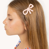 Bow Big Clip - Pastel Pink - Parkette.